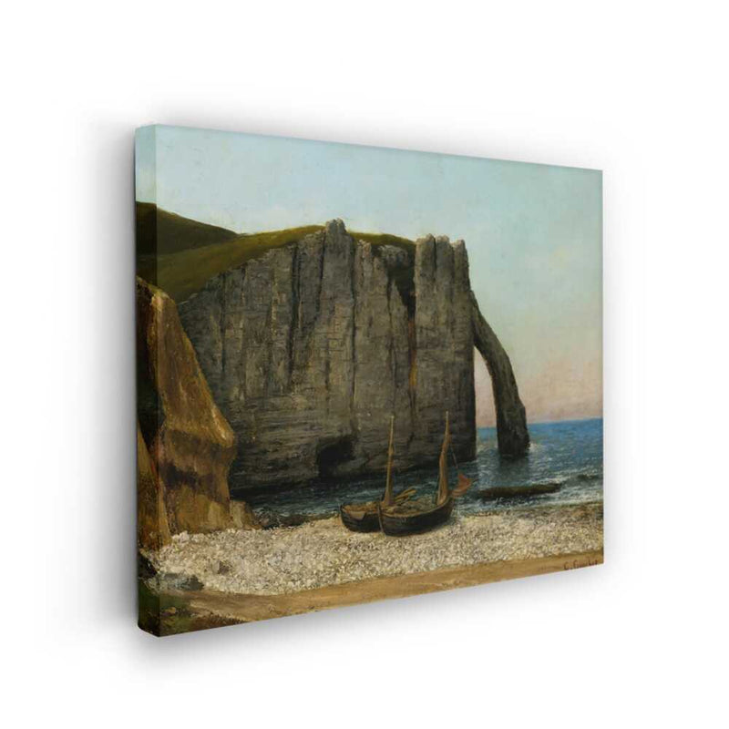 Picasoul - Picasoul Curated - Coastal Cliffs And Boats - Wall Decor