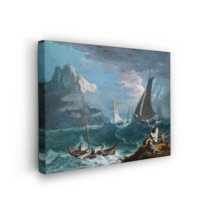 Picasoul - Picasoul Curated - Fishing Boats In A Storm - Wall Decor