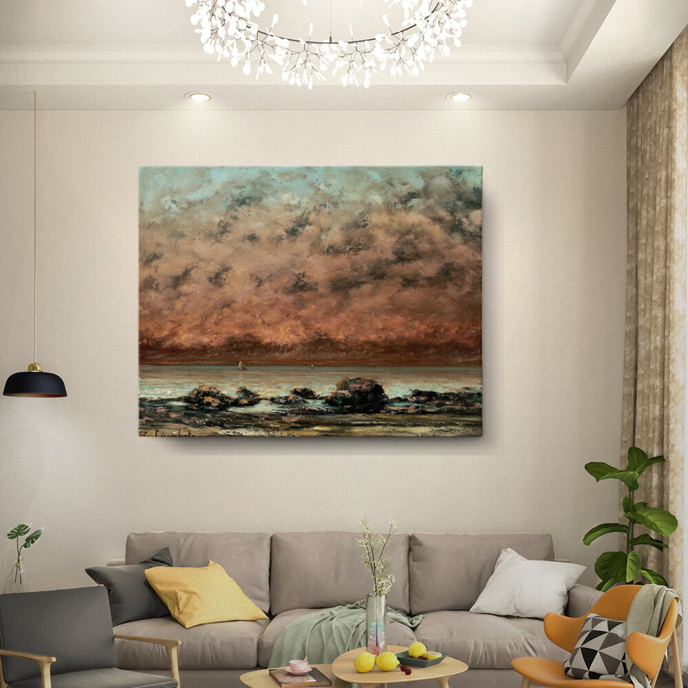 Serene Ocean Sunset