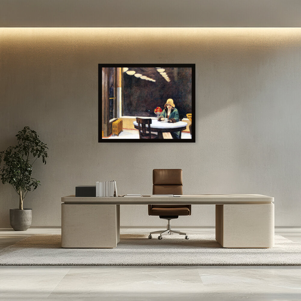 Automat 1927 - Framed Canvas