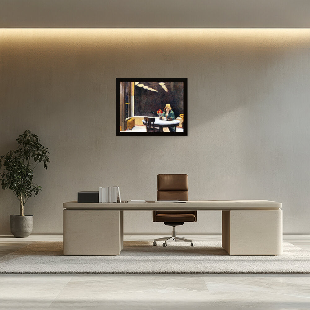 Automat 1927 - Framed Canvas