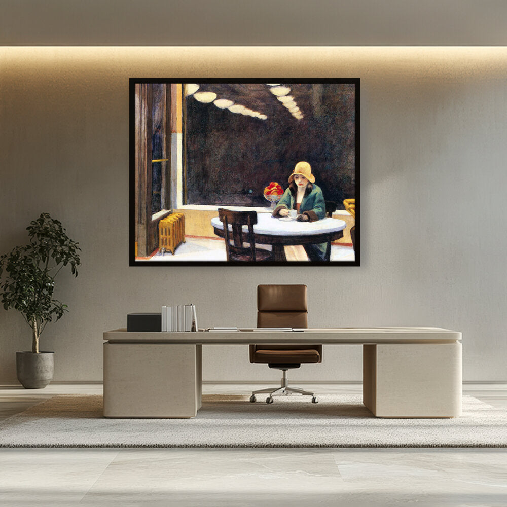 Automat 1927 - Framed Canvas
