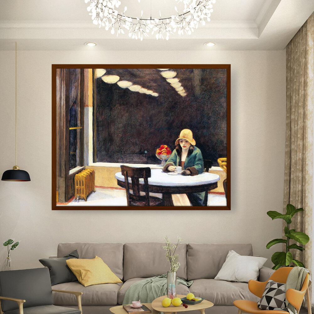 Automat 1927 - Framed Canvas