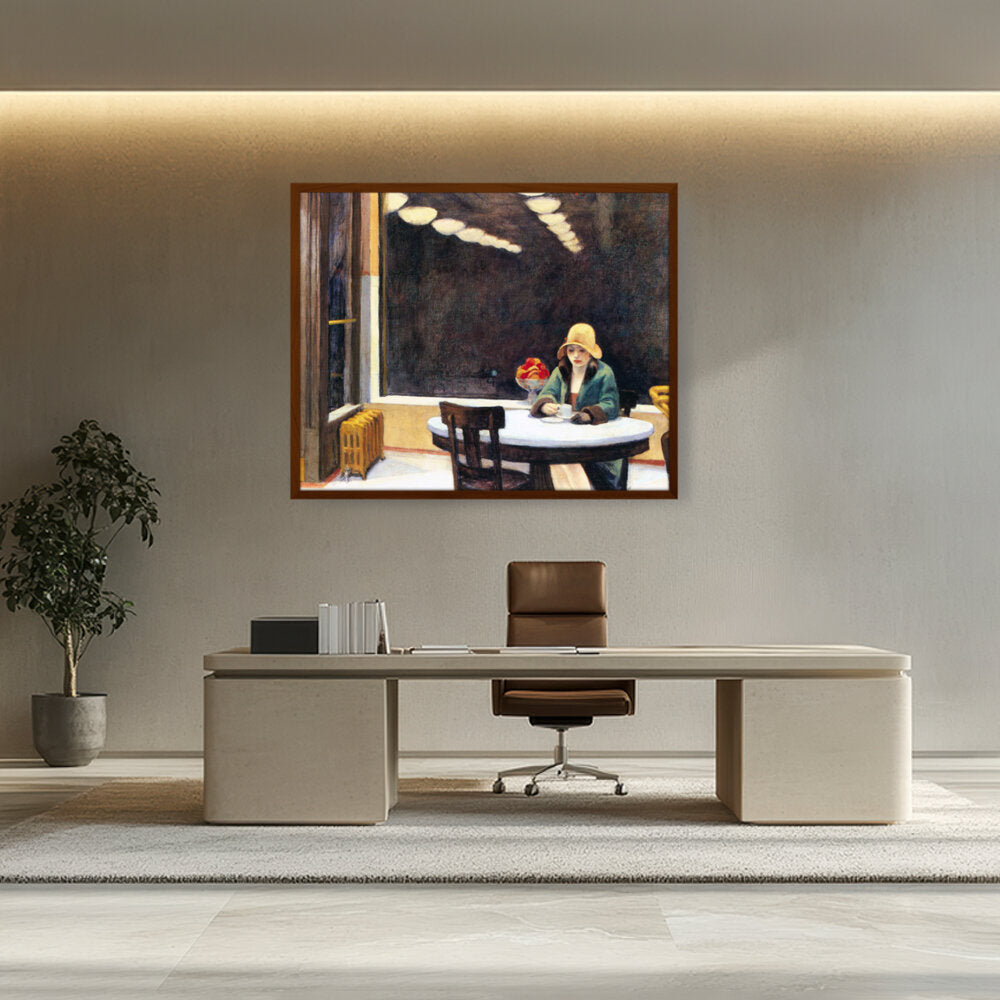 Automat 1927 - Framed Canvas