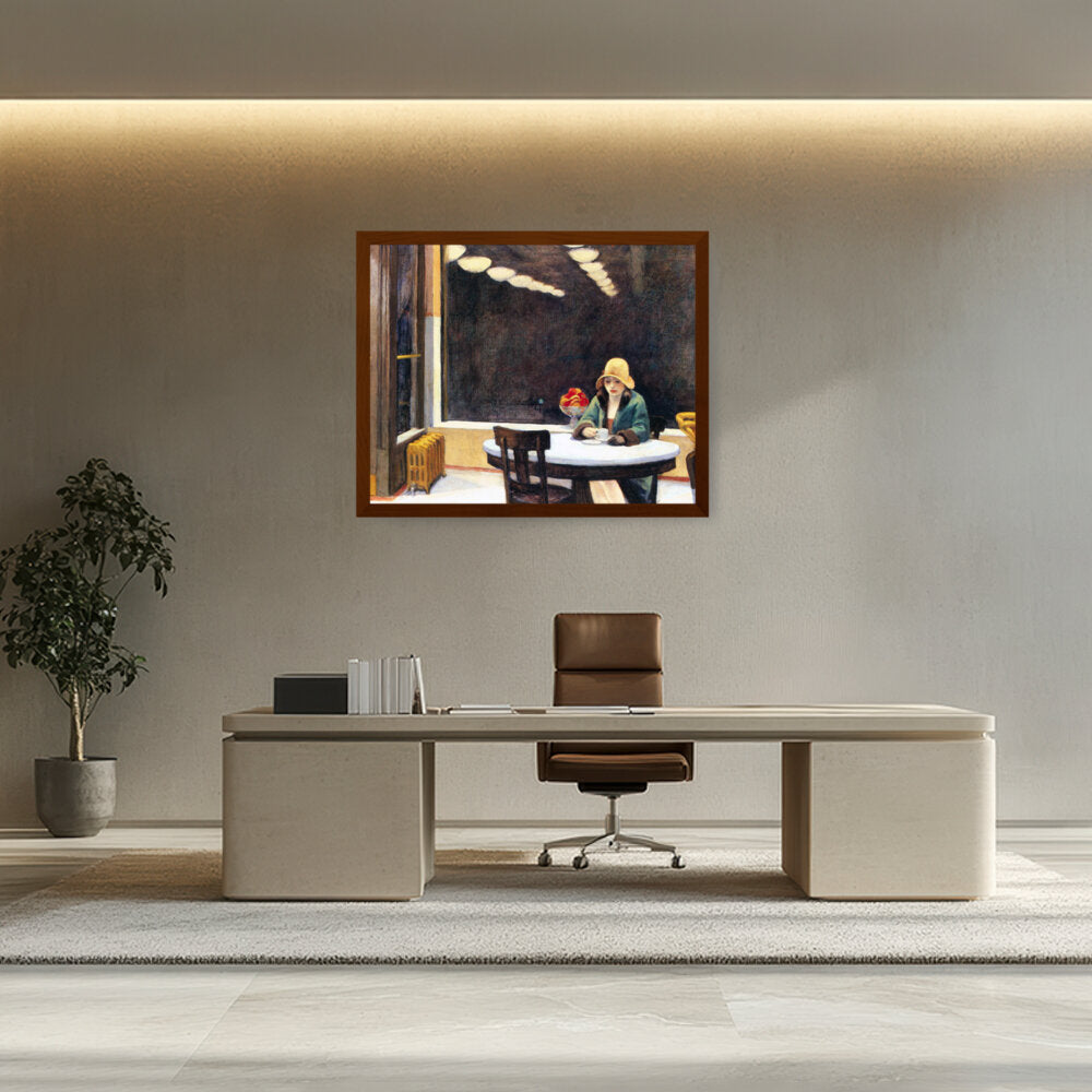 Automat 1927 - Framed Canvas