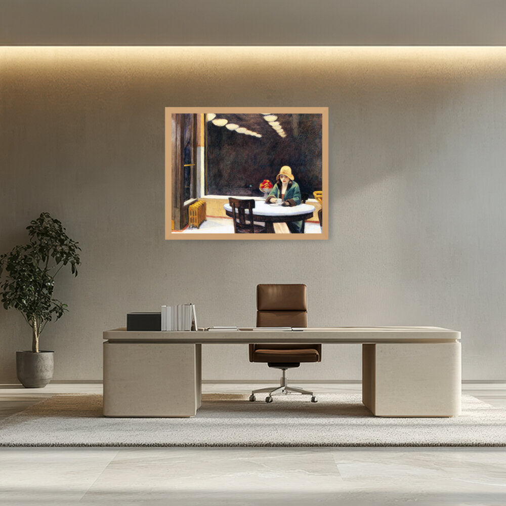 Automat 1927 - Framed Canvas