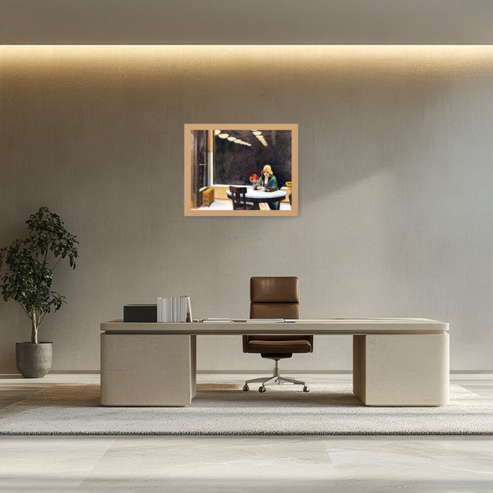 Automat 1927 - Framed Canvas
