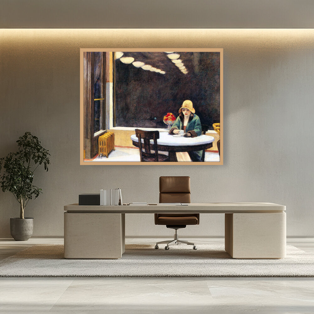 Automat 1927 - Framed Canvas