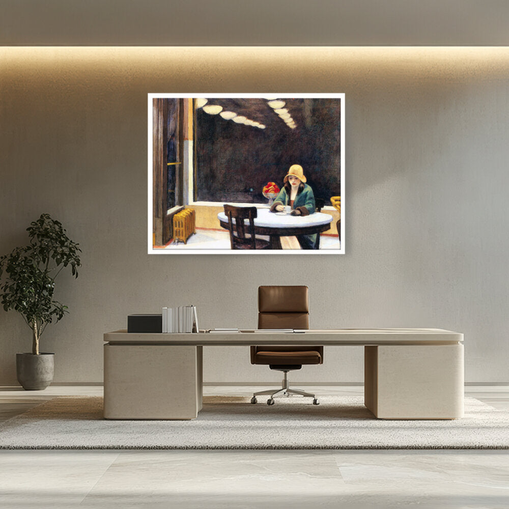 Automat 1927 - Framed Canvas