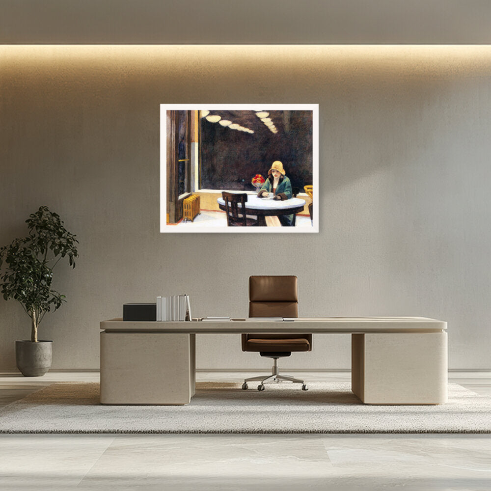 Automat 1927 - Framed Canvas