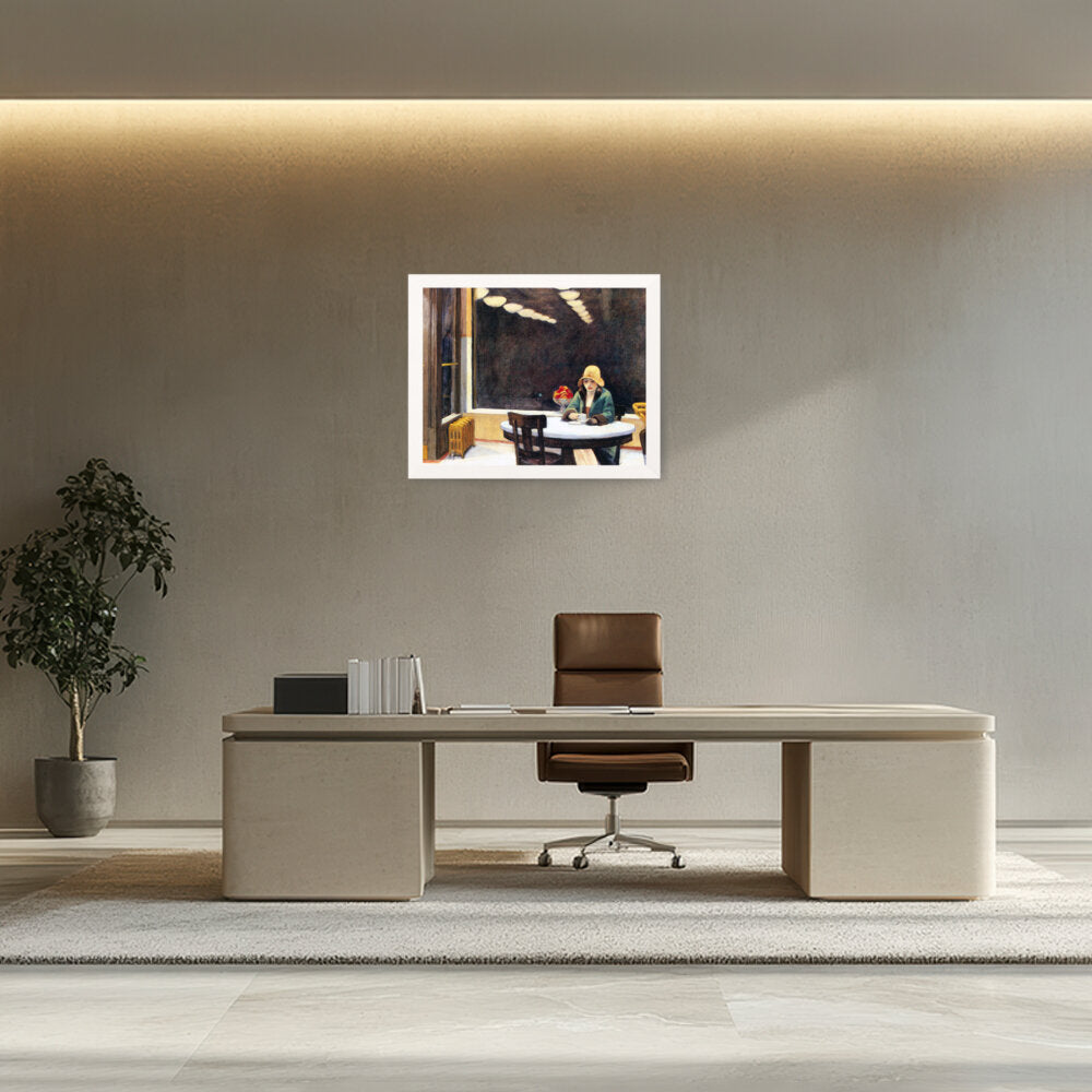 Automat 1927 - Framed Canvas