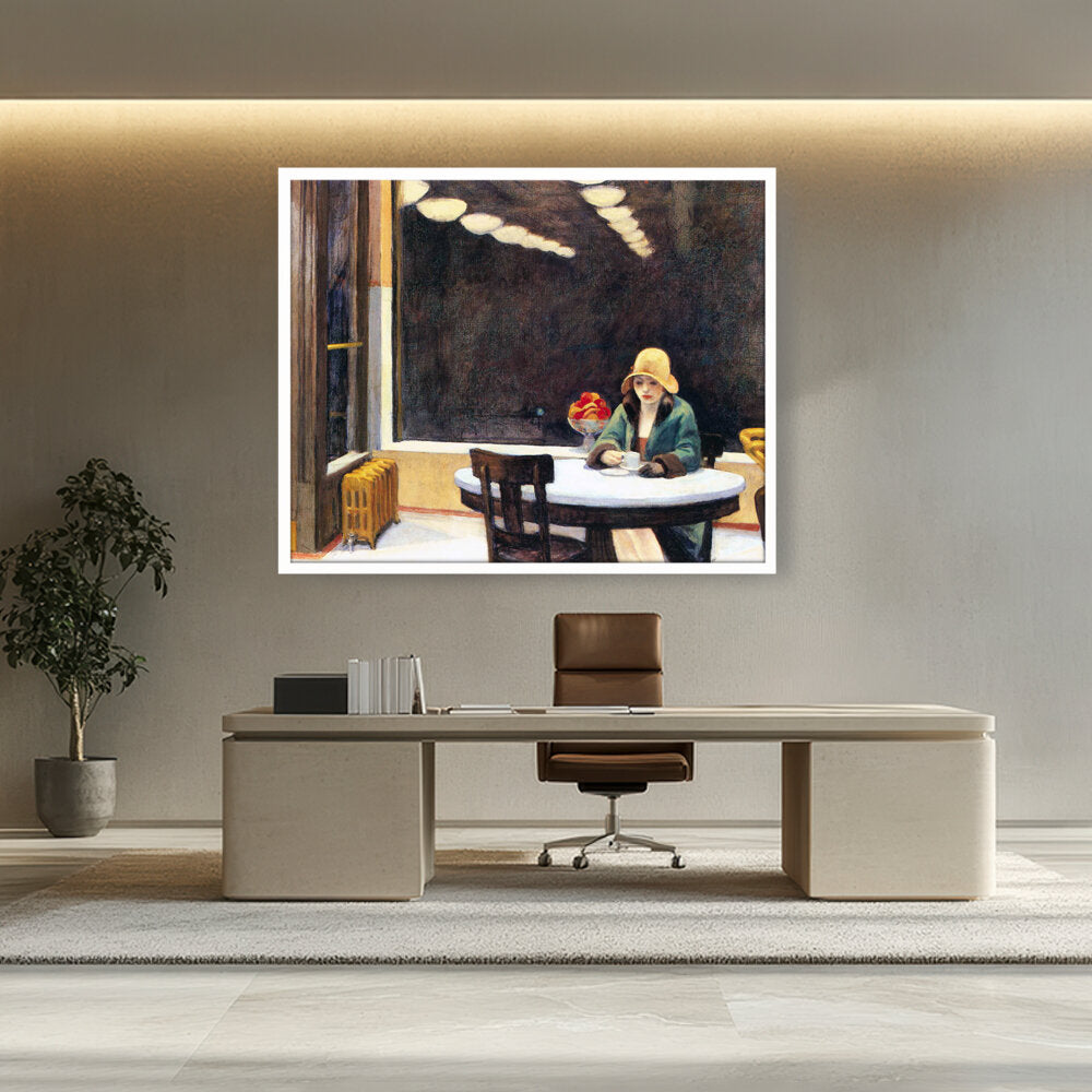 Automat 1927 - Framed Canvas