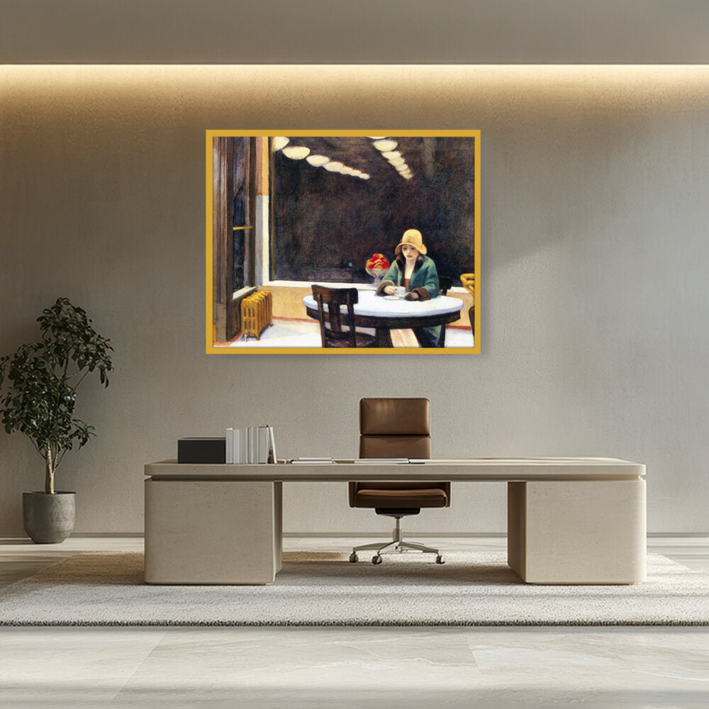 Automat 1927 - Framed Canvas