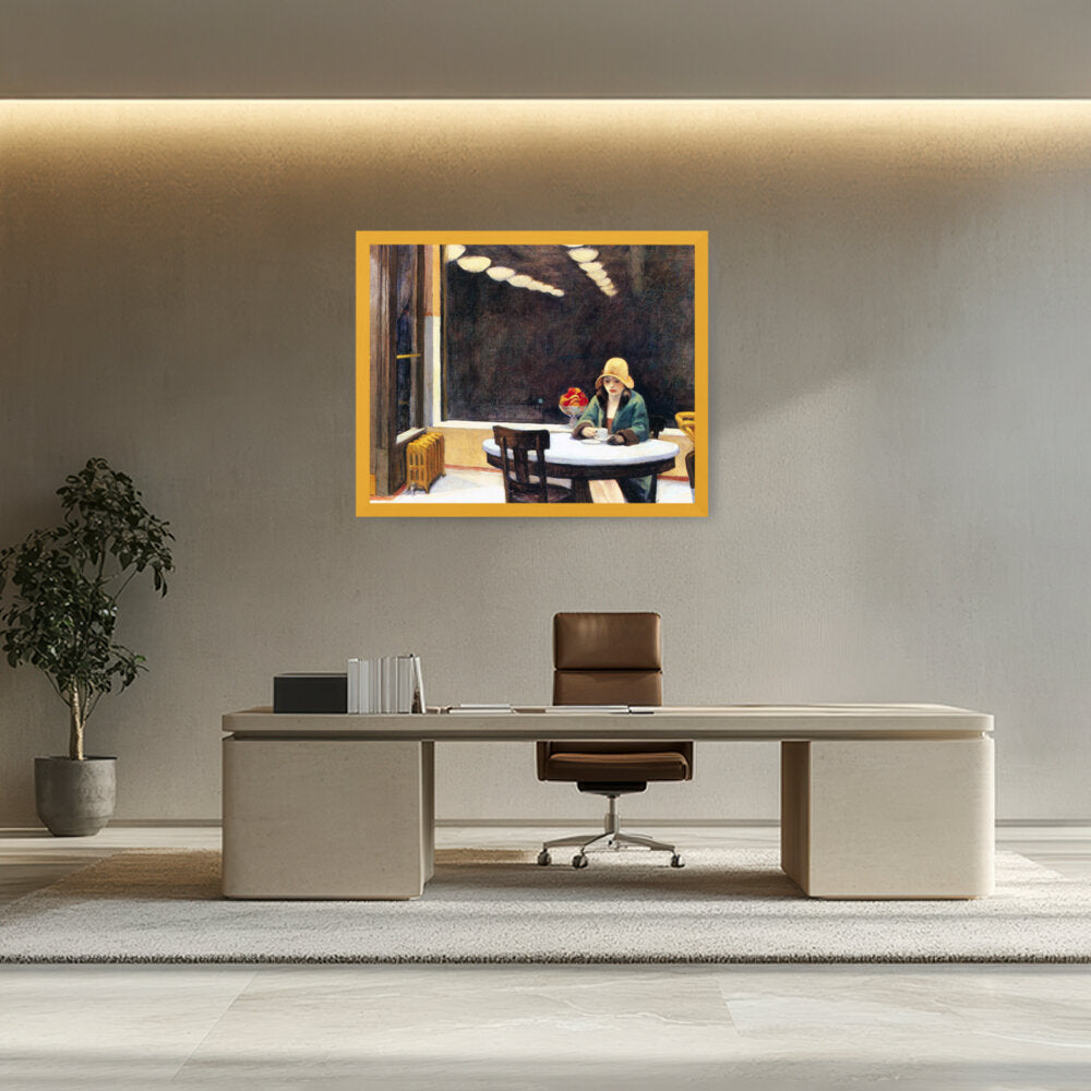 Automat 1927 - Framed Canvas