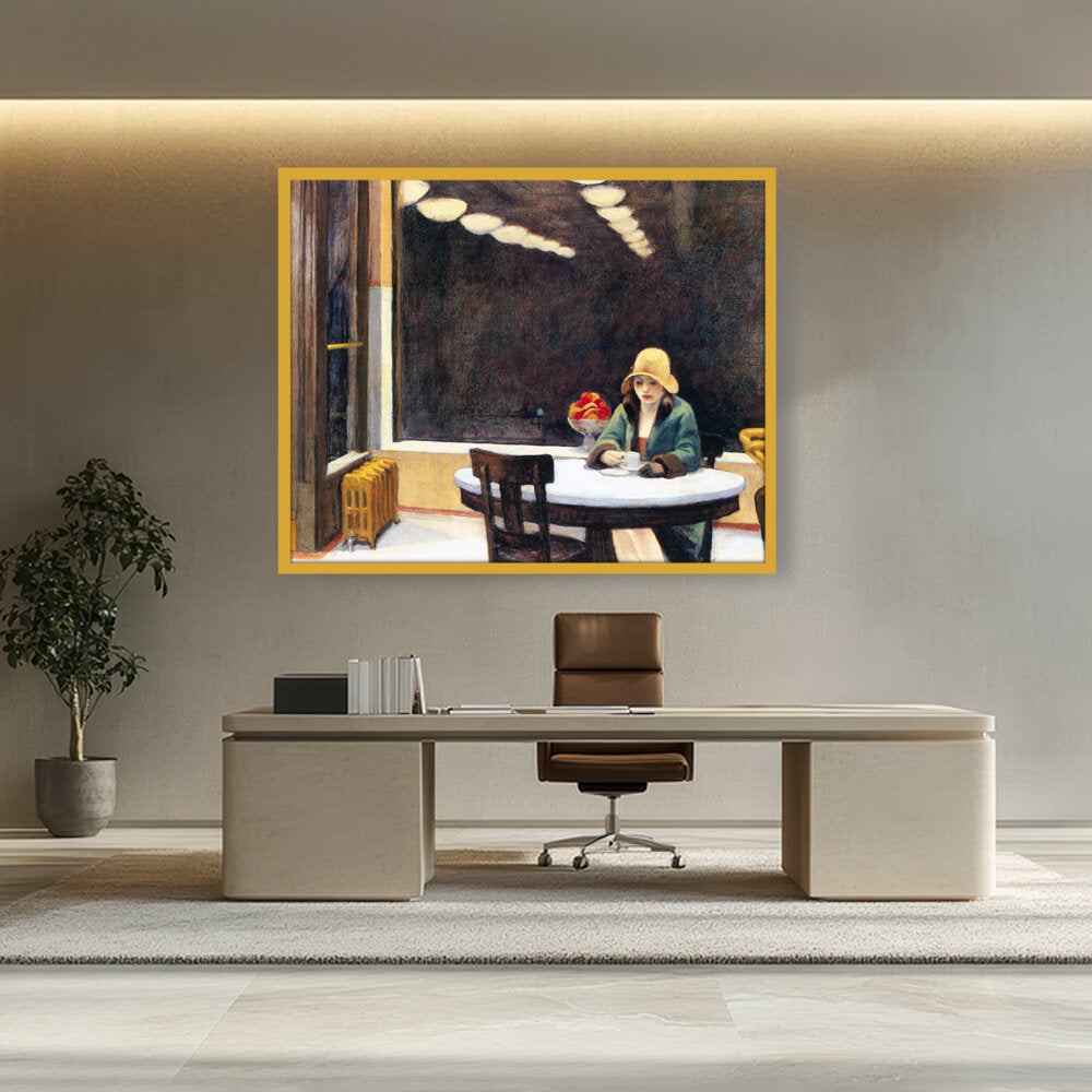 Automat 1927 - Framed Canvas