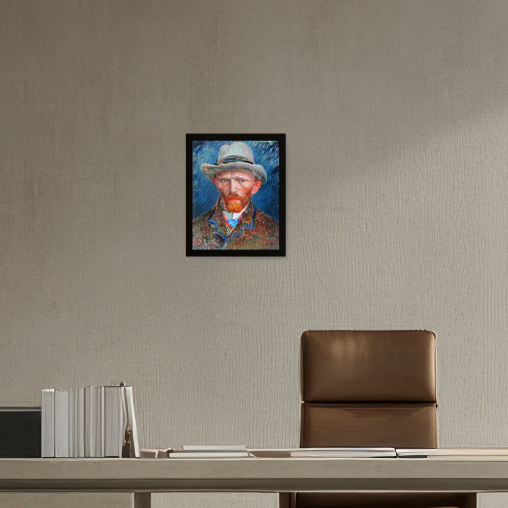 Self Portrait - Framed Canvas