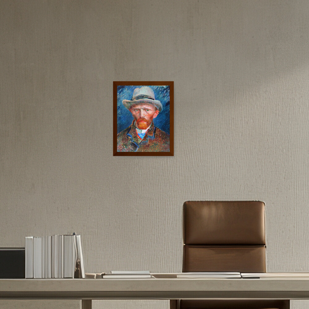Self Portrait - Framed Canvas