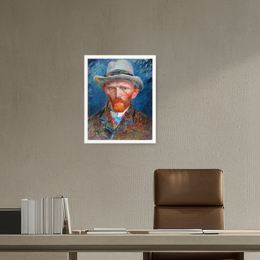 Self Portrait - Framed Canvas