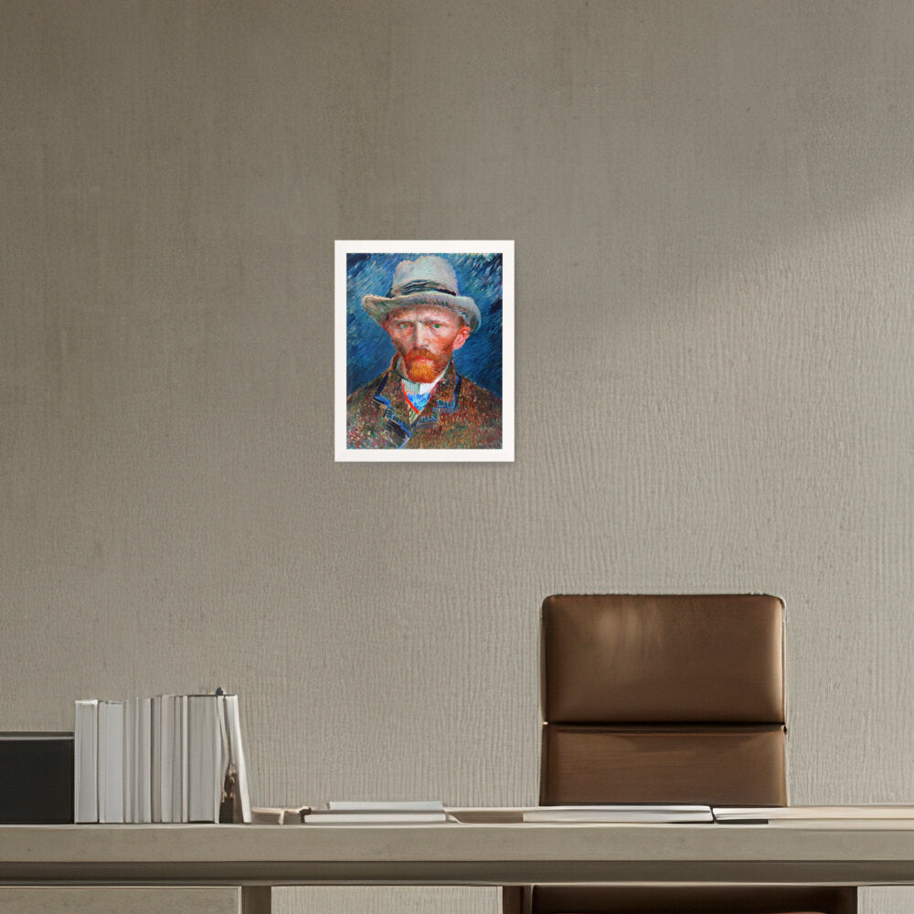 Self Portrait - Framed Canvas