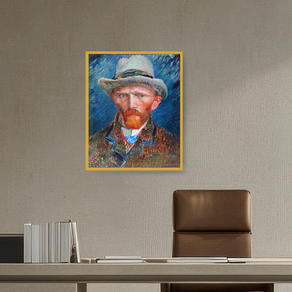 Self Portrait - Framed Canvas
