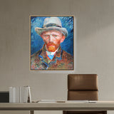 Artist1 - Art - Self Portrait - FLOATING FRAME