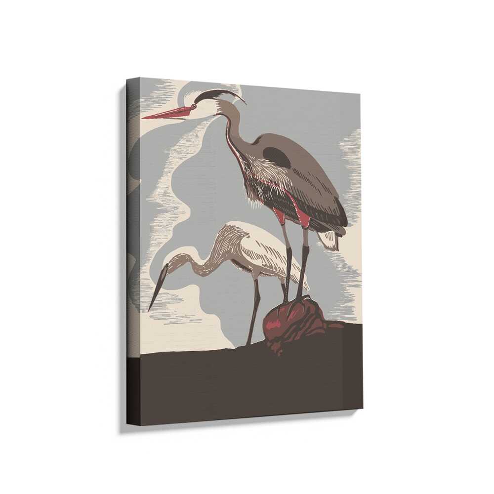 Picasoul - Picasoul Curated - Herons At Rest - Wall Decor