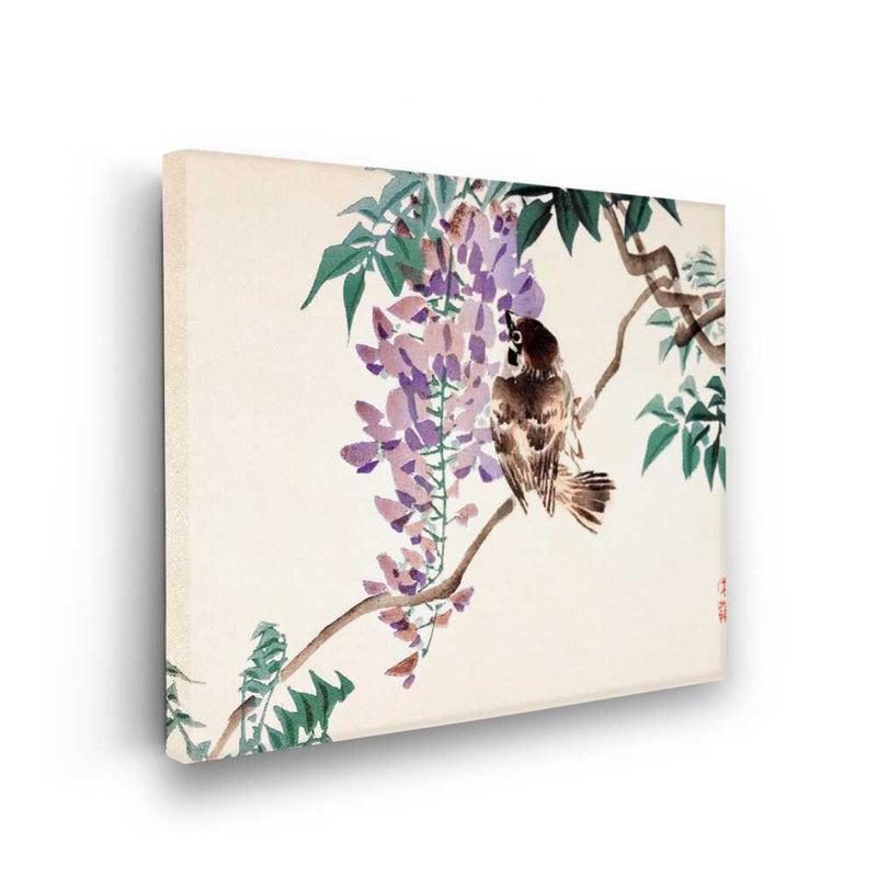 Picasoul - Picasoul Curated - Sparrow Among Wisteria - Wall Decor