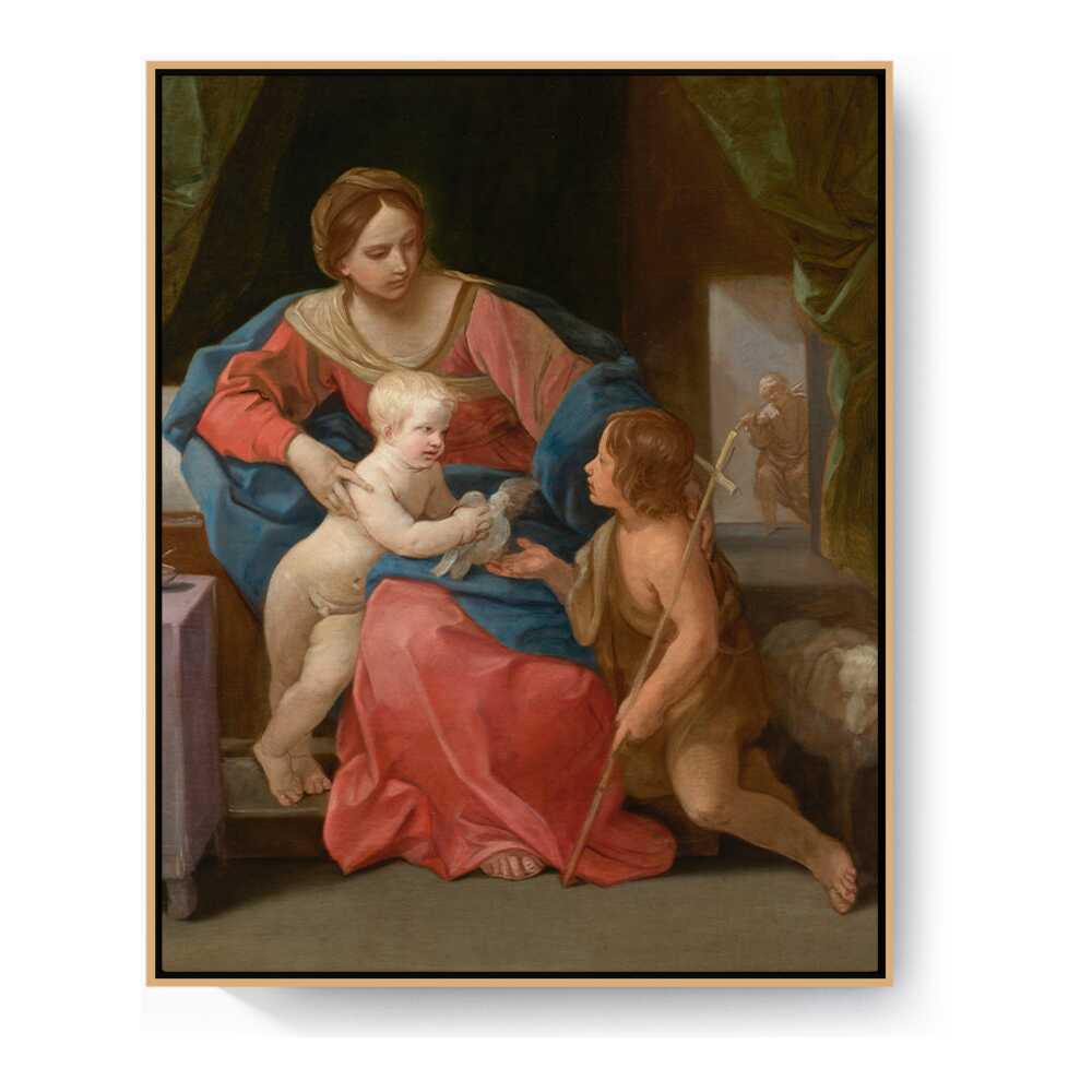 The Virgin And Child - FLOATING FRAME