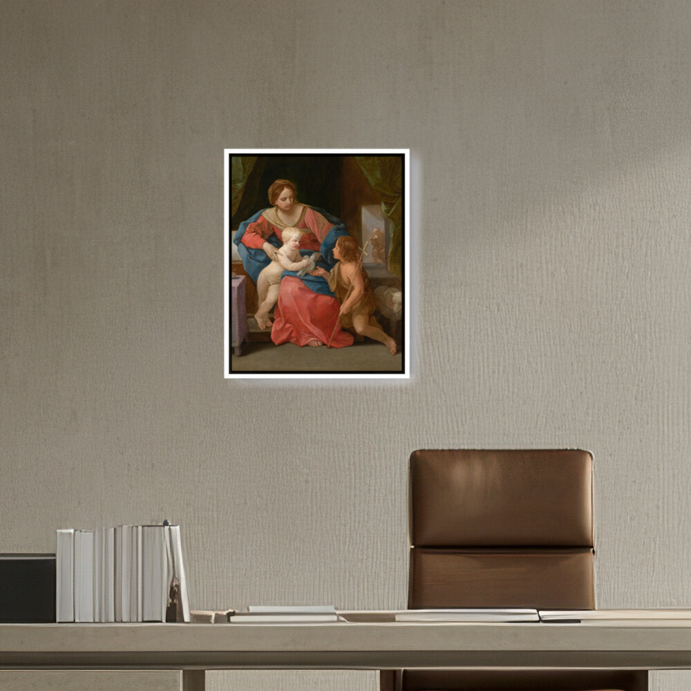 The Virgin And Child - FLOATING FRAME