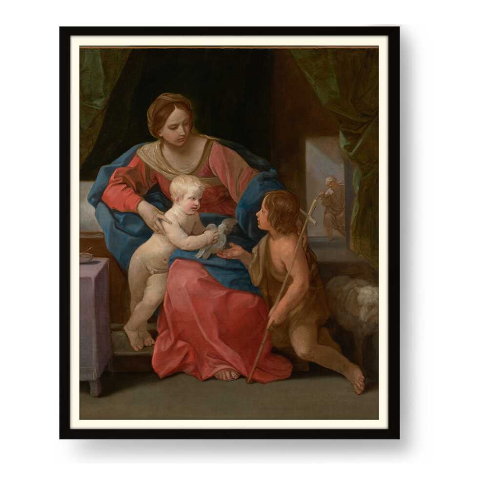 The Virgin And Child - WALL MOUNT FRAME