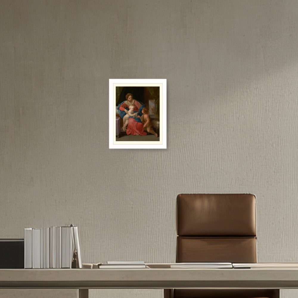 The Virgin And Child - WALL MOUNT FRAME