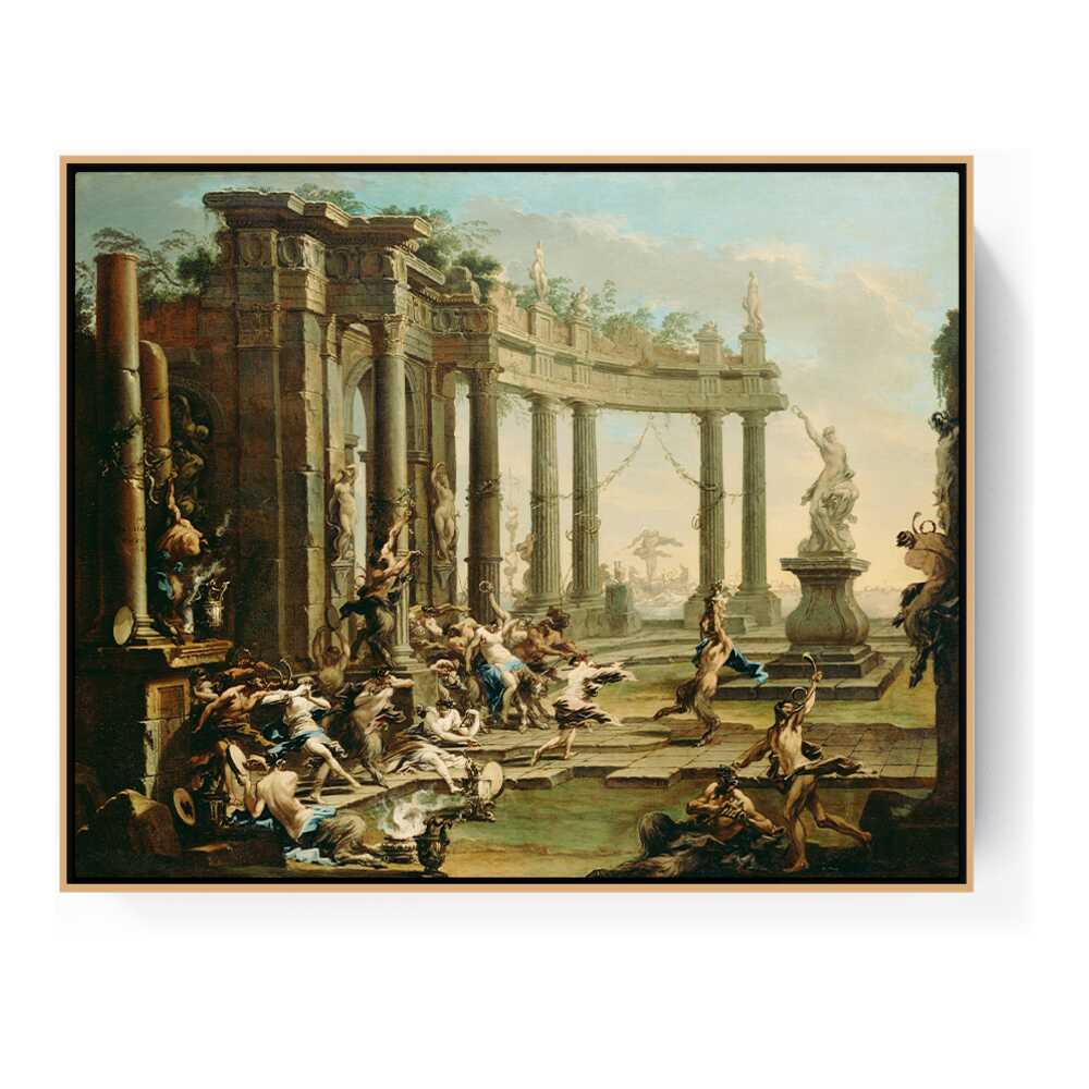Bacchanale - FLOATING FRAME