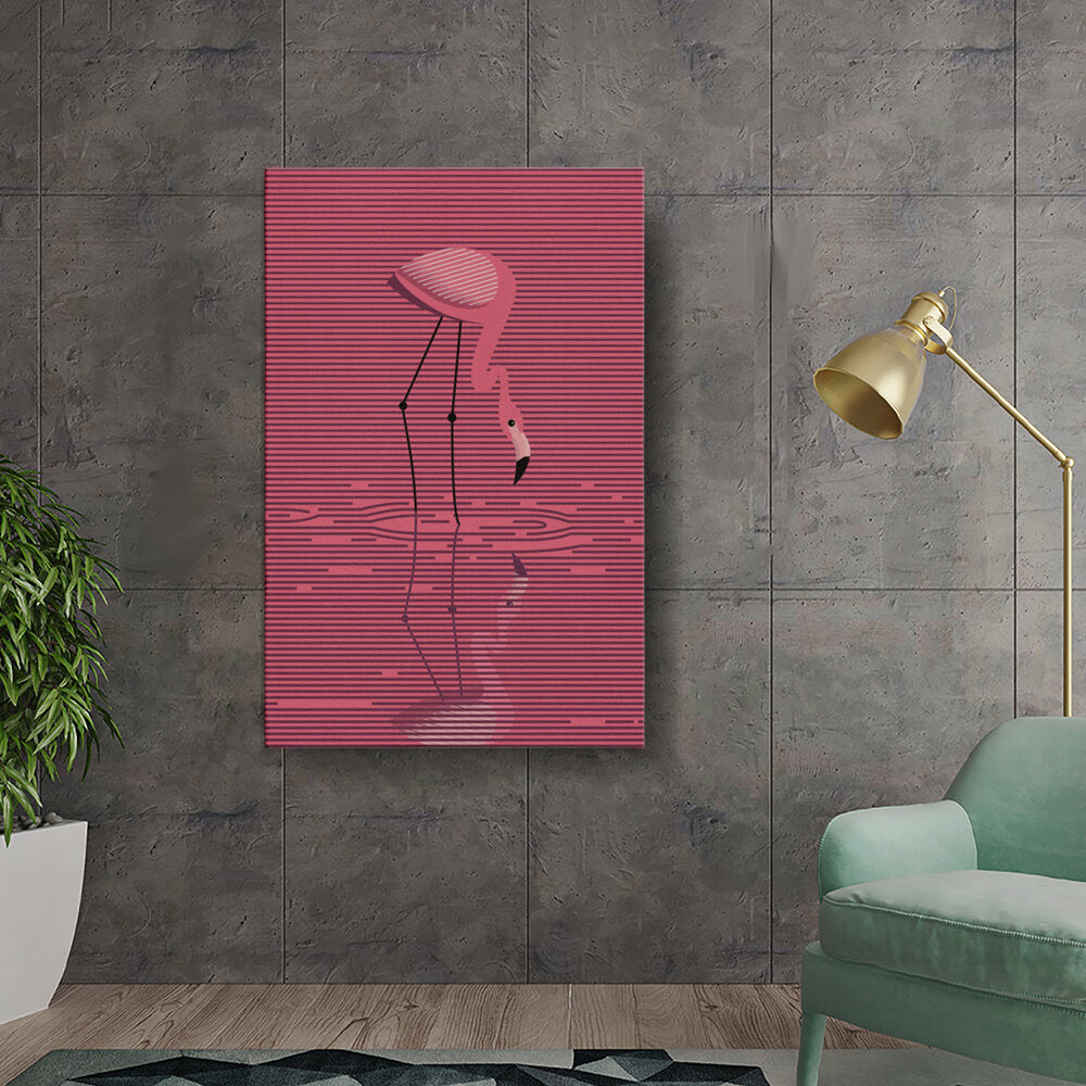 Flamingo Reflection