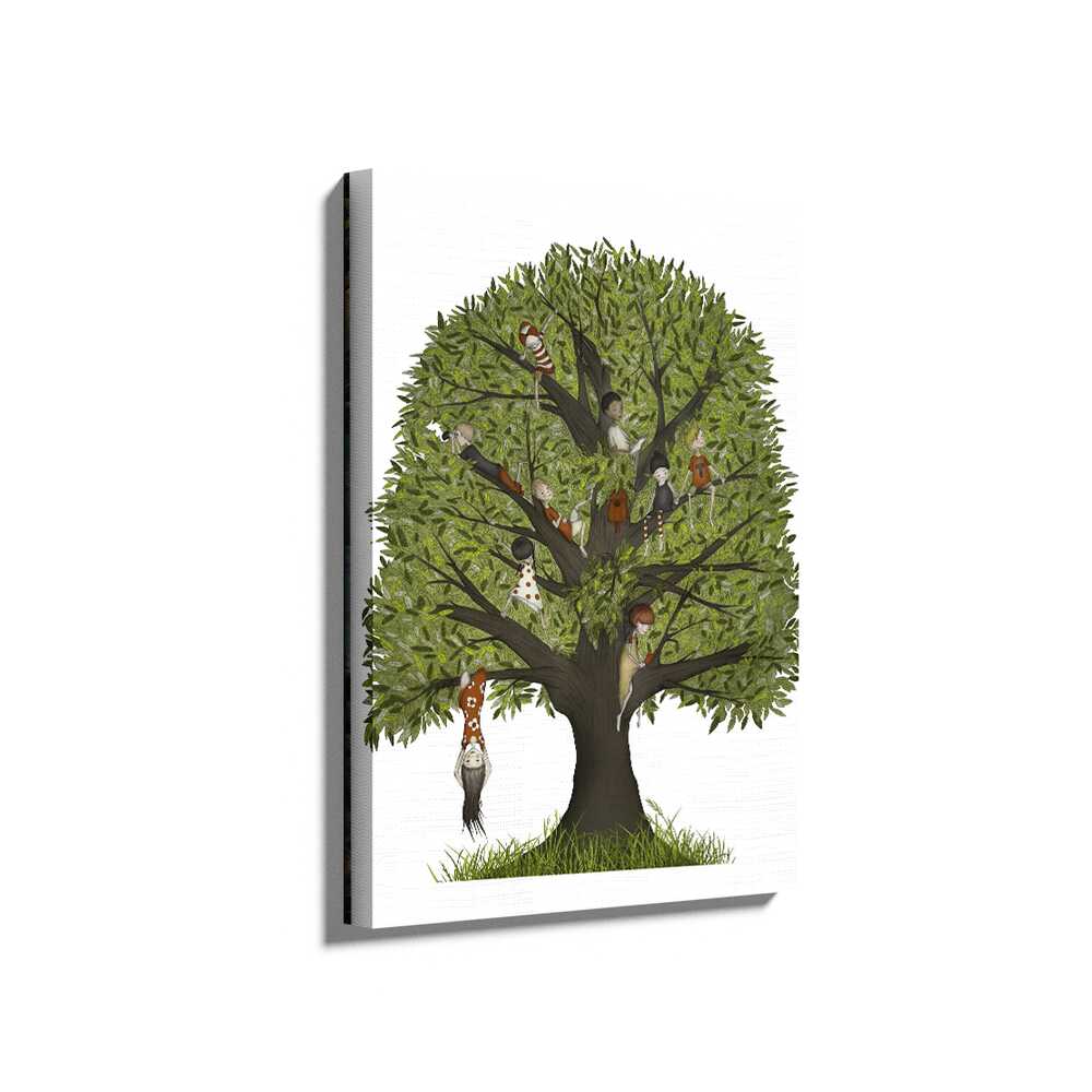Picasoul - Picasoul Curated - Children In The Tree - Wall Decor