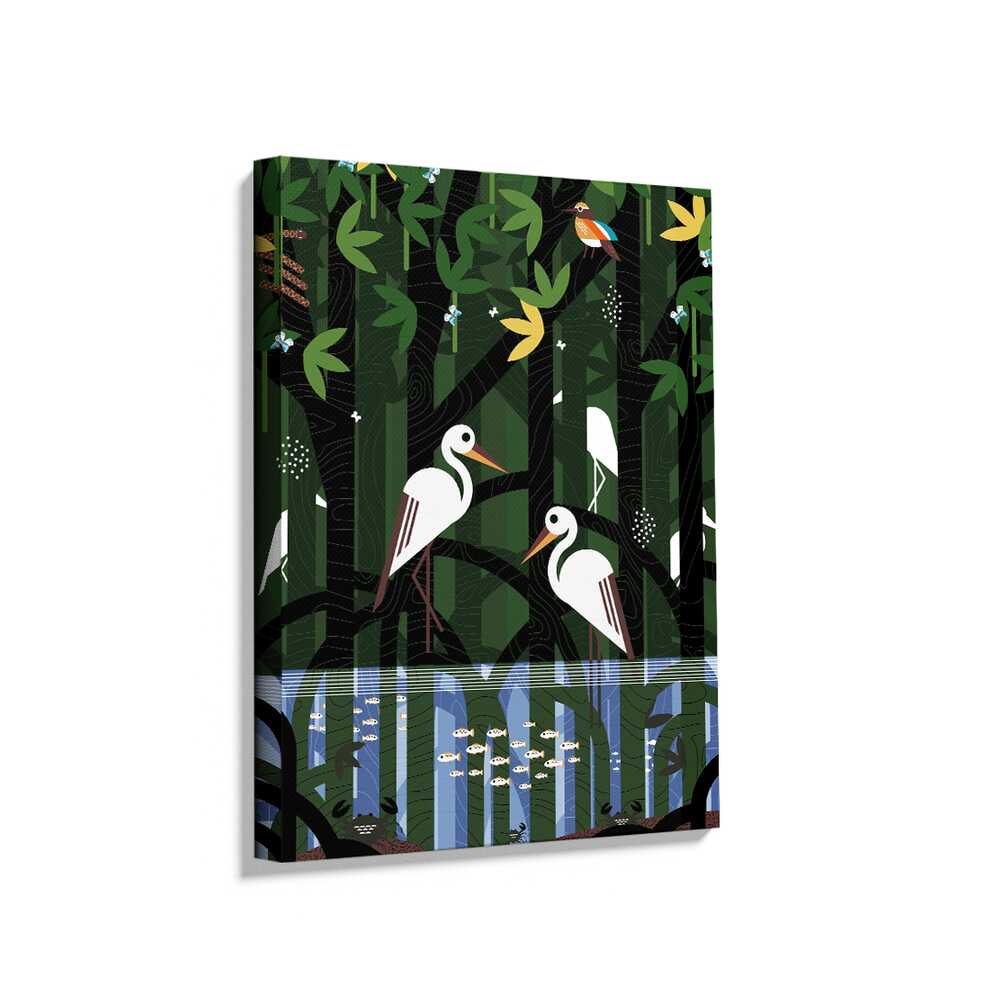Picasoul - Picasoul Curated - Serene Forest Sanctuary - Wall Decor