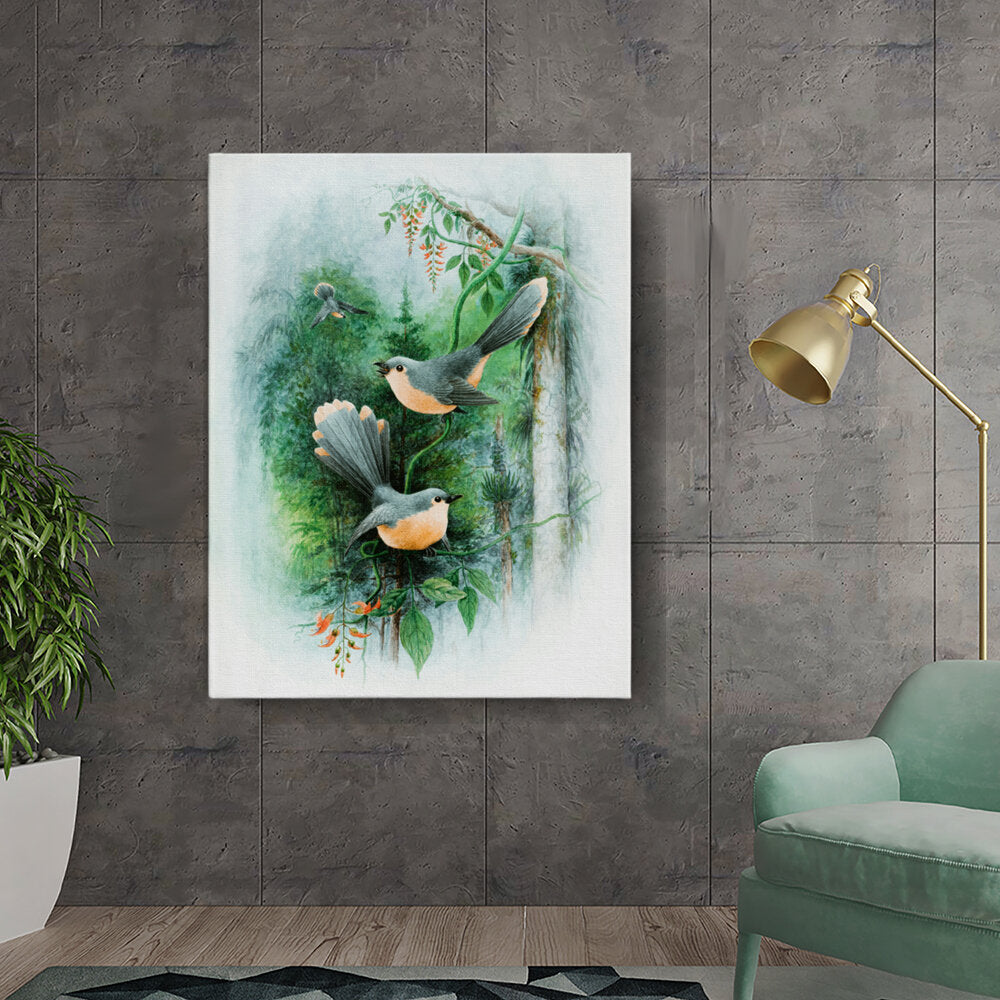 Birds In The Forest