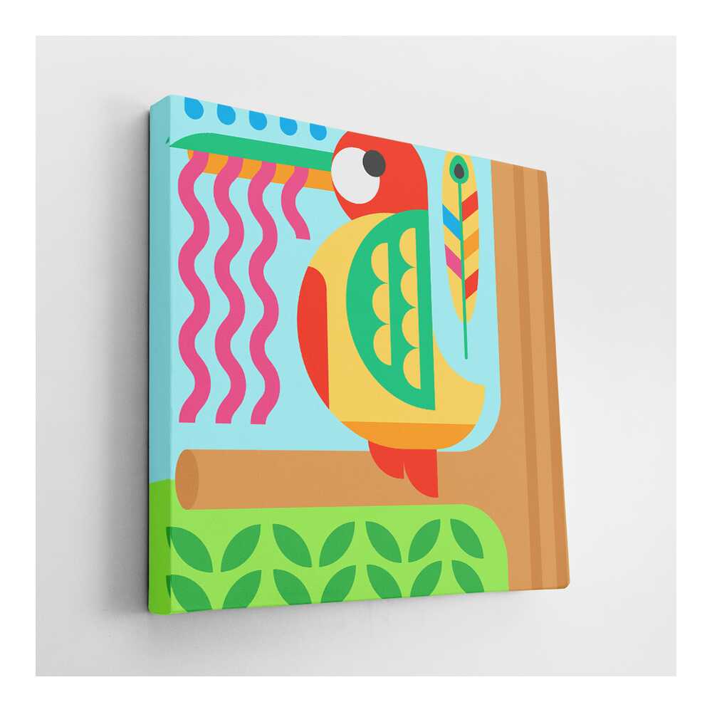 Picasoul - Picasoul Curated - Colorful Bird - Wall Decor