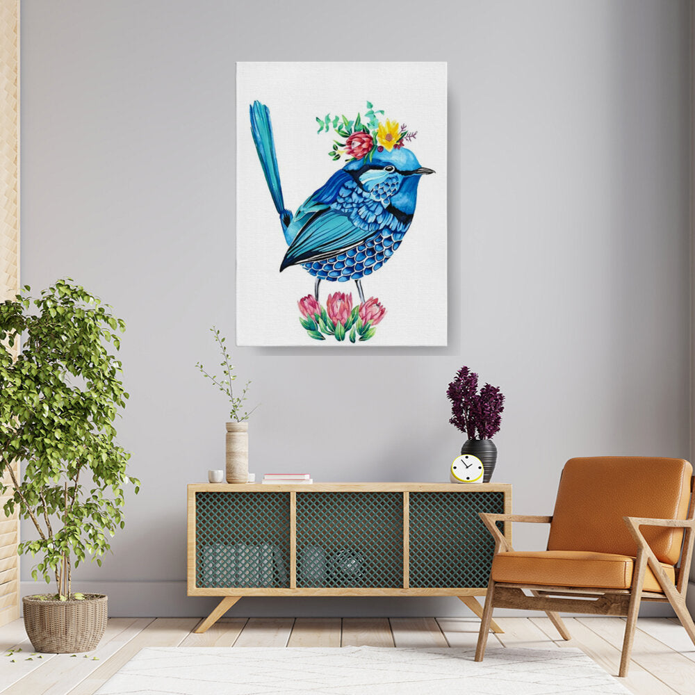 Whimsical Bluebird