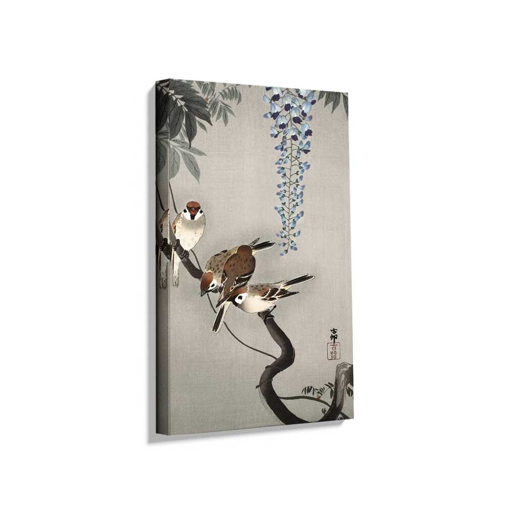 Picasoul - Picasoul Curated - Sparrows Among Wisteria - Wall Decor