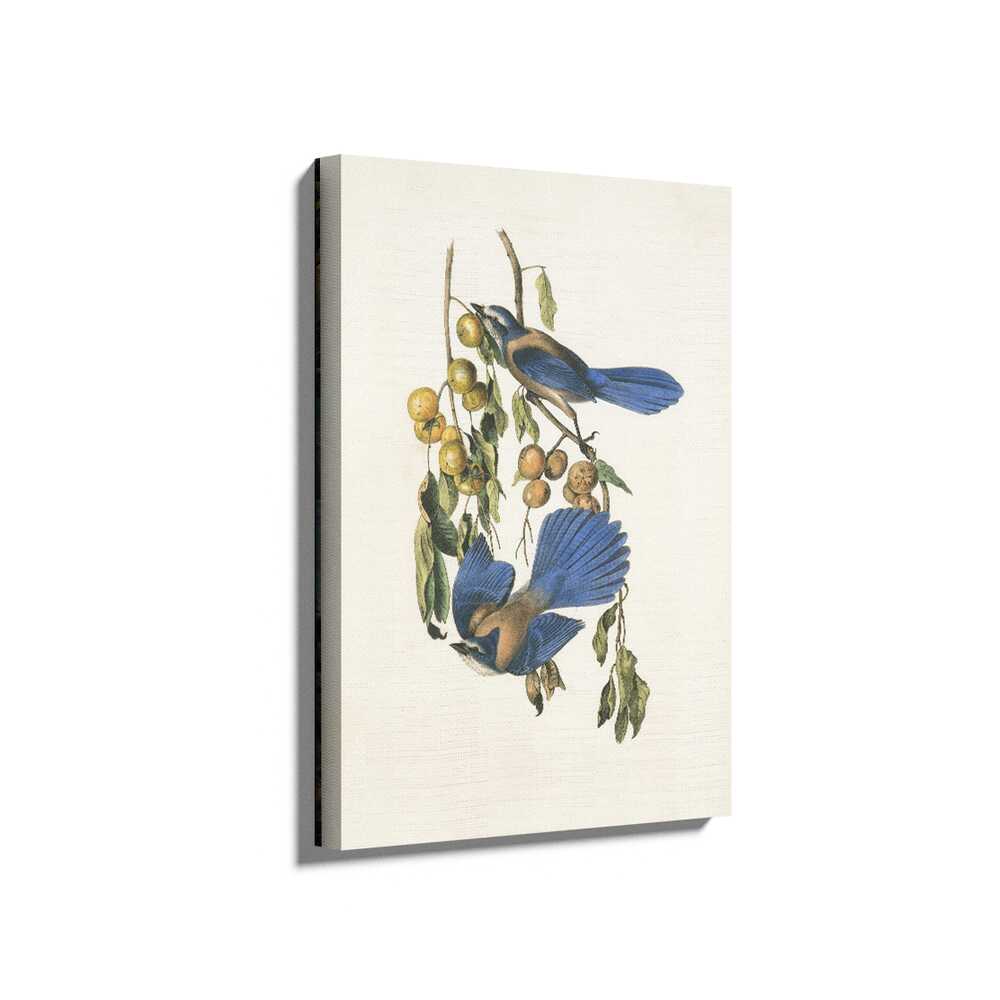 Picasoul - Picasoul Curated - Blue Birds Among Leaves - Wall Decor