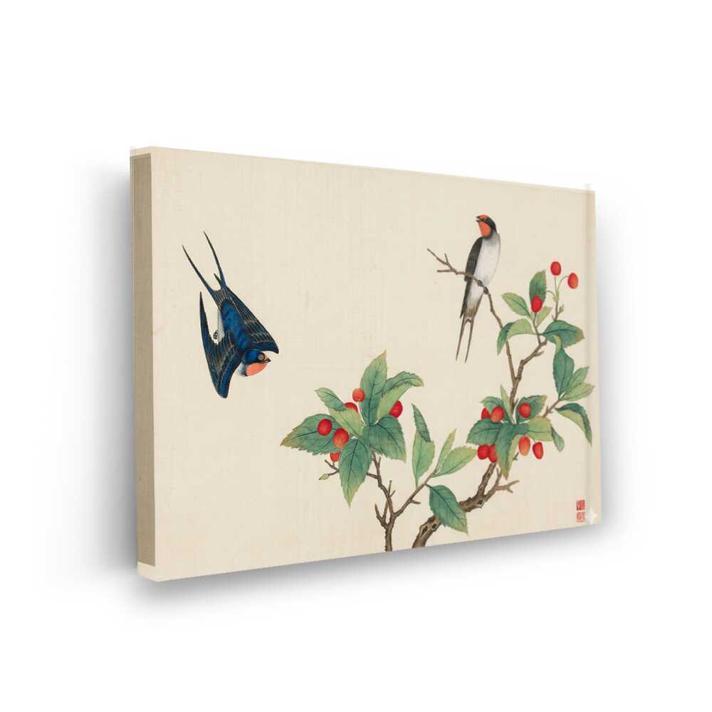 Picasoul - Picasoul Curated - Swallows On A Branch - Wall Decor