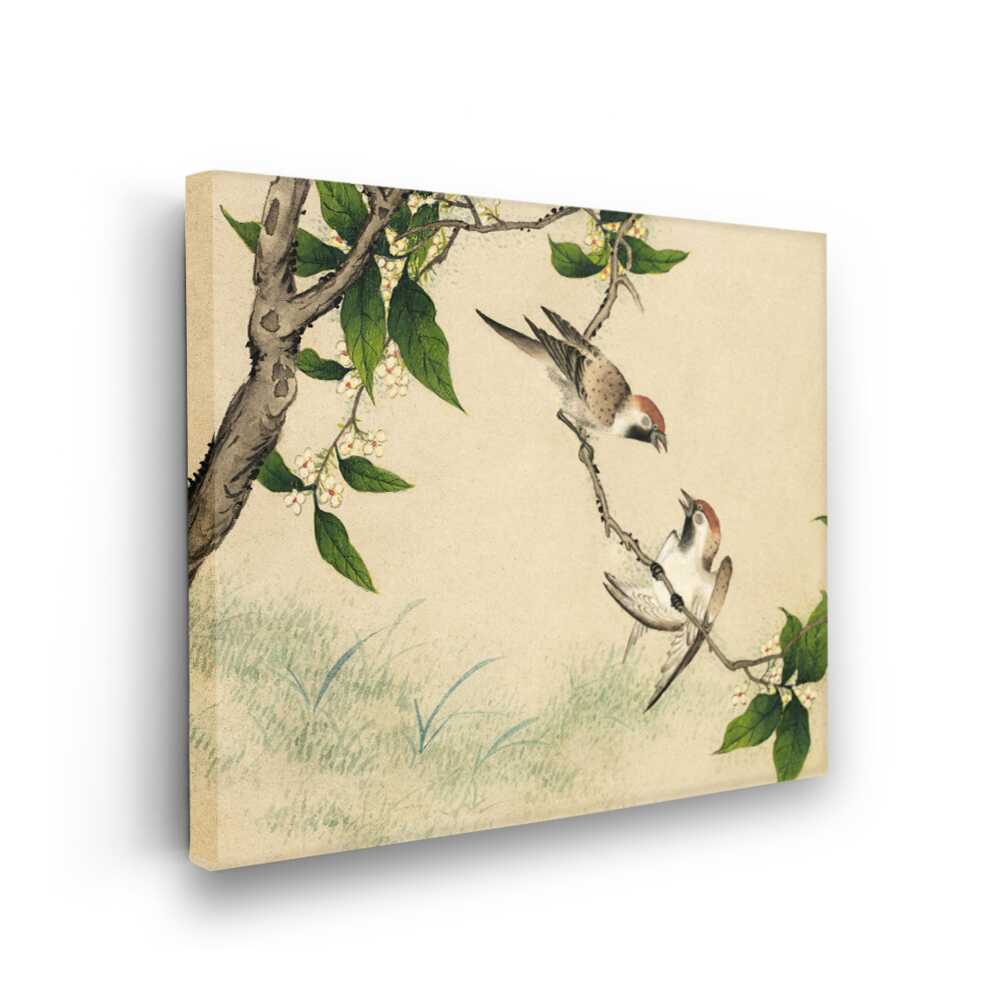 Picasoul - Picasoul Curated - Sparrows On A Branch - Wall Decor