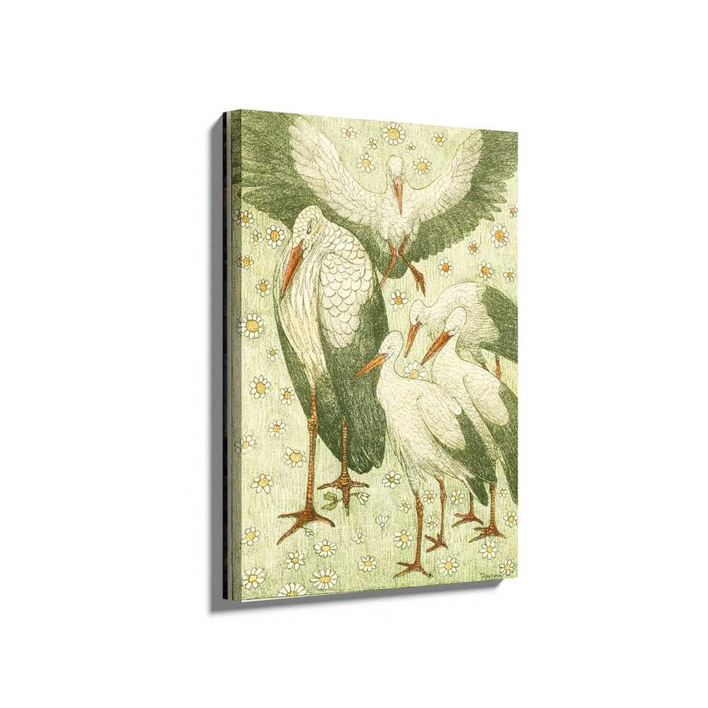 Picasoul - Picasoul Curated - Storks In Bloom - Wall Decor