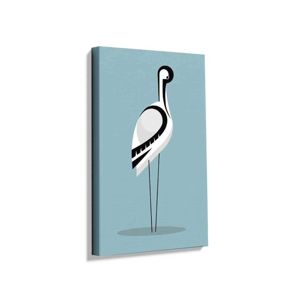 Picasoul - Picasoul Curated - Stylized Crane - Wall Decor