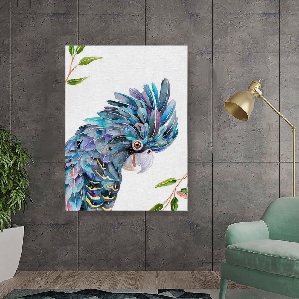 Colorful Parrot Portrait 1