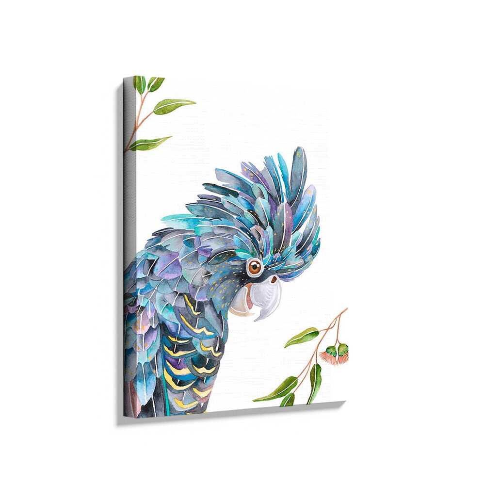 Picasoul - Picasoul Curated - Colorful Parrot Portrait 1 - Wall Decor