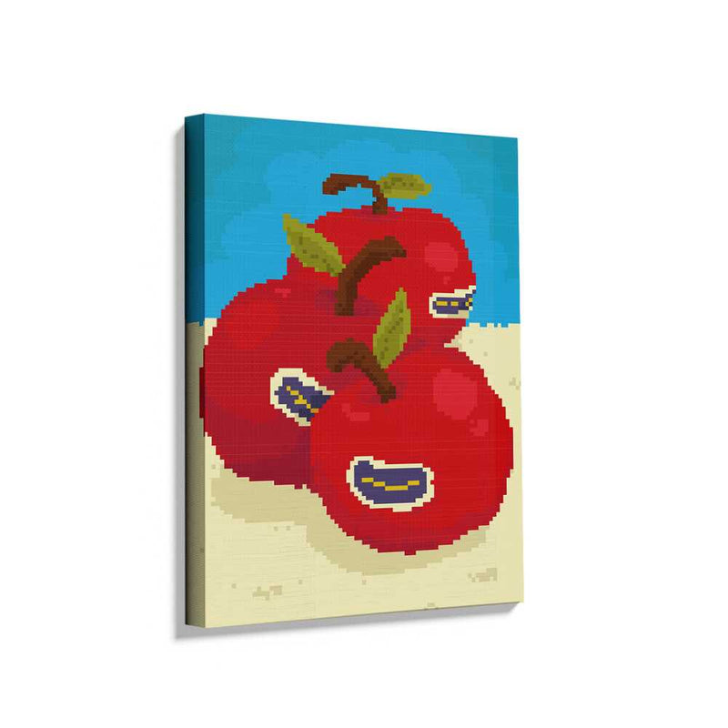 Picasoul - Picasoul Curated - Pixelated Apples - Wall Decor