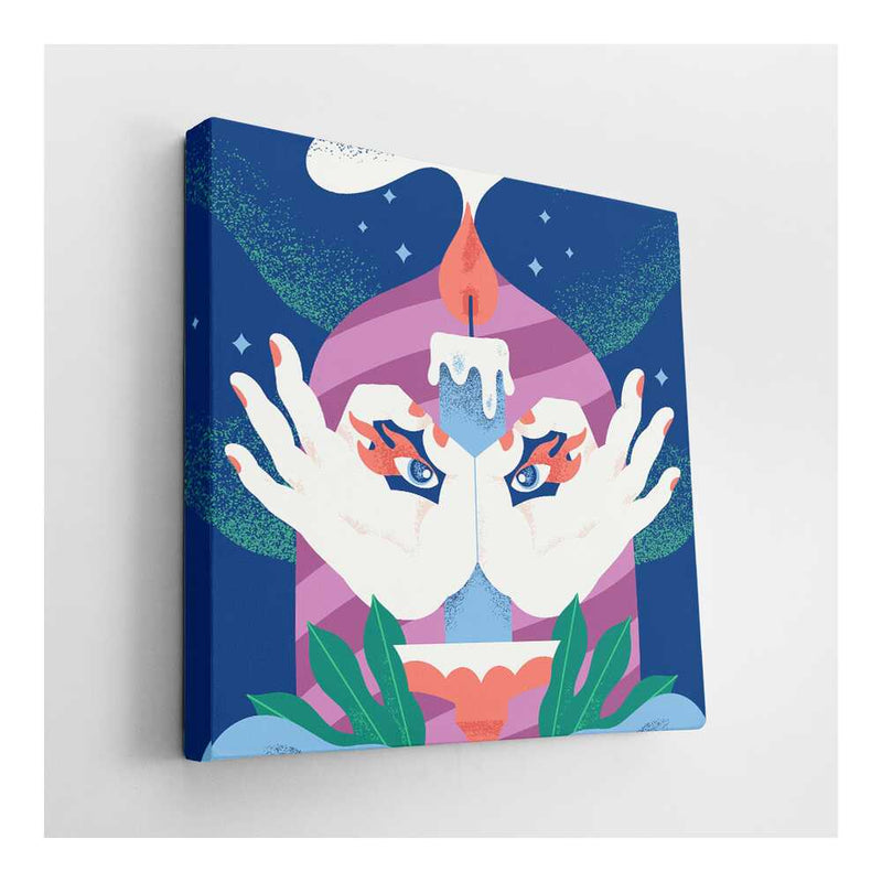 Picasoul - Picasoul Curated - Mystical Candle Hands - Wall Decor
