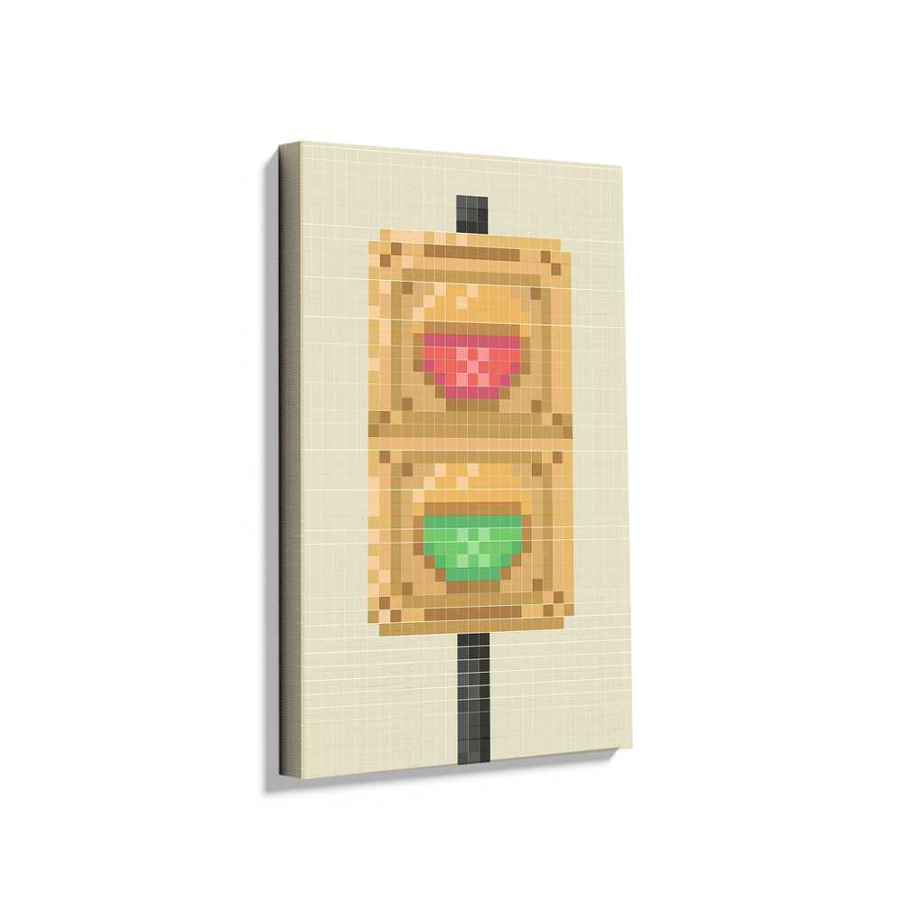 Picasoul - Picasoul Curated - Digital Traffic Light - Wall Decor