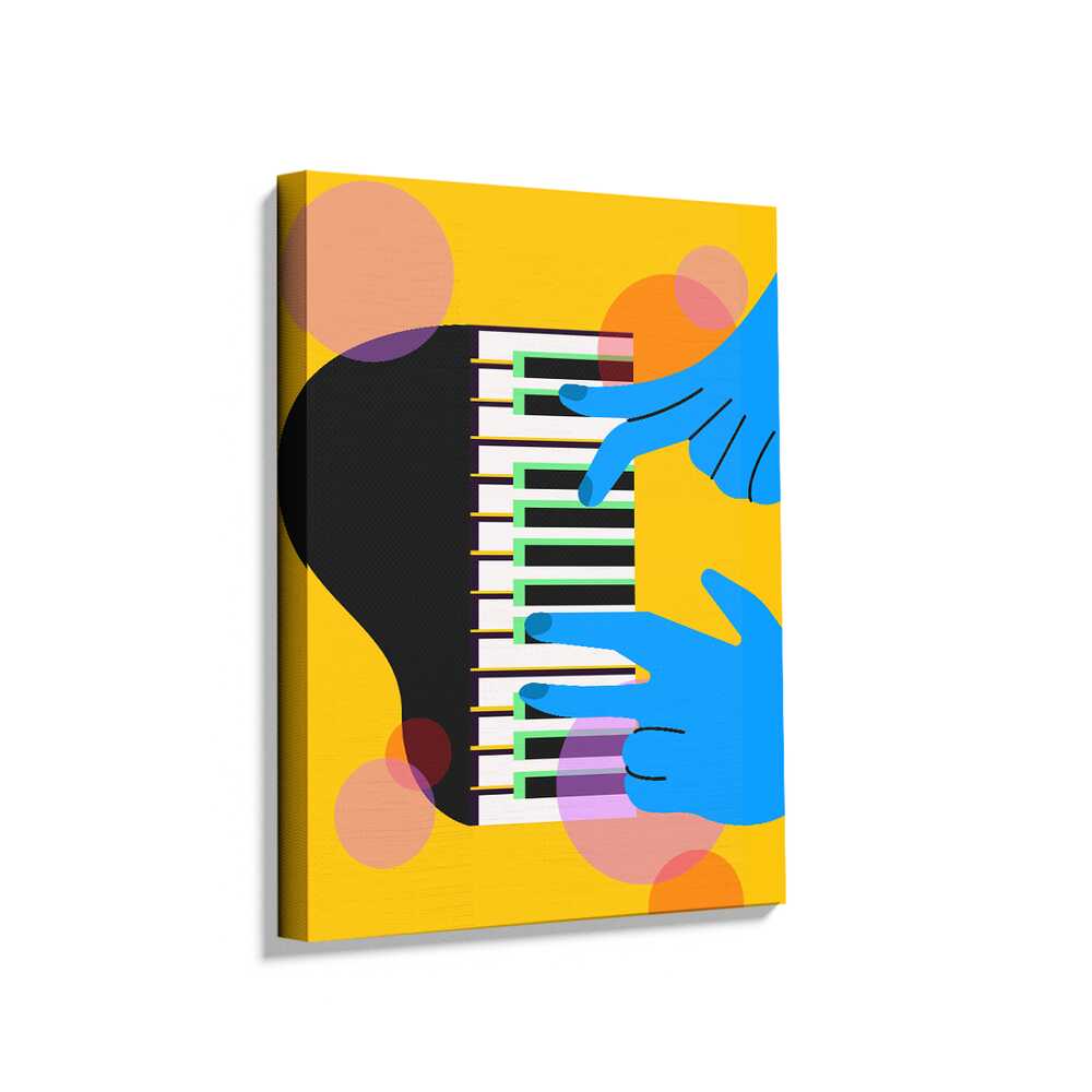 Picasoul - Picasoul Curated - Hands On Piano - Wall Decor
